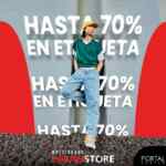 Urban Store rebajas de hasta 70% de descuento en ropa y calzado