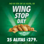Promoción Día de la Alita 2024 en Wingstop: 25 alitas por $279