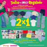 Folleto Julio Regalado 2024: 2x1 en Pantalones de mezclilla, camisas, ropa interior y más
