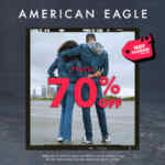 Hasta 70% de descuento en American Eagle y Aerie por el Hot Fashion 2024