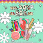En Bellísima hasta 50% de descuento en cosméticos Revolution Beauty