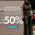 Segundo a mitad de precio en calzado y accesorios en C&A