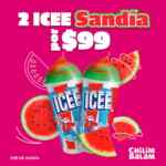 En Chilim Balam 2 Icee de sandía por $99
