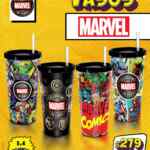 Combo Cinemex Vasos Marvel: Precio y fecha de lanzamiento