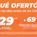 Que Ofertón Cinépolis: Boletos desde $29 todos los días antes de las 3:00 PM