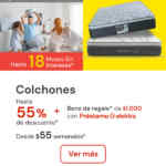 Venta del Colchón Elektra: hasta 55% de descuento + bono de regalo de $1,000 en todos los colchones