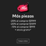 H&M Hot Sale 2024: descuentos escalonados del 15% al 25% en toda la tienda