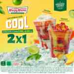 2x1 en Frozens de Mango y Limón en Krispy Kreme de miércoles a lunes de 2:00 a 4:00 pm