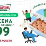 En Krispy Kreme Docena Glaseada Original por $99 al pedir por Uber Eats