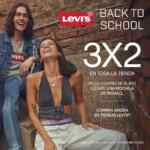 Promoción Levi's Back to School: 3x2 en toda la tienda y mochila de regalo con compra mínima