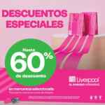 Liverpool Descuentos Especiales de hasta 60% de descuento en mercancía con etiqueta verde
