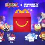 McDonalds Cajita Feliz con nuevos juguetes Yu-Gi-Oh y Hello Kitty