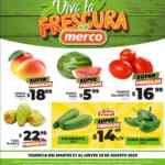 Ofertas Merco frutas y verduras del 27 al 29 de agosto 2024