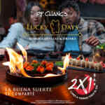 Lucky Days PF Chang's: 2x1 en sushis, cervezas y drinks participantes de lunes a viernes