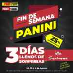 Fin de Semana Panini: 25% de descuento en productos Panini en Sanborns