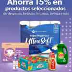 En Sam's Club 15% de descuento en artículos de abarrotes y despensa seleccionados