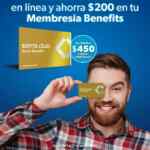 $200 de descuento en membresía Sam's Club Benefits al hacerte socio en línea