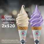2 conos de helado de vainilla o taro a sólo $20 hoy en Sam's Club