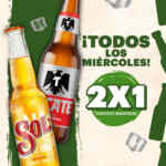 2x1 en cerveza nacional los miércoles en Sumo Buffet