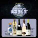 Venta Nocturna Vinoteca 28 de agosto: Hasta 25% de descuento en vinos y licores seleccionados