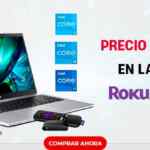 Dispositivo de streaming Roku TV de regalo en la compra de una laptop