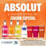 En la Europea termo de acero inoxidable de regalo en la compra de un vodka Absolut