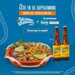 Cupón Fishers Plato de Mariscos + 2 cervezas Pacífico GRATIS este 16 de septiembre