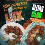 Promoción McCarthy's Kickoff NFL: Alitas a sólo $5.90c/u durante el partido