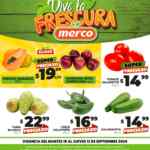 Ofertas Merco frutas y verduras del 10 al 12 de septiembre 2024