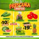 Ofertas Merco frutas y verduras del 24 al 26 de septiembre 2024
