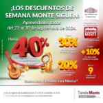 Descuentos Semana Monte de Piedad: Hasta 40% de descuento