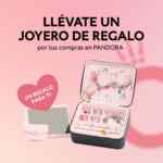 Joyero de regalo con compra mínima en Pandora