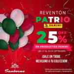 Reventón Patrio Panini: 25% de descuento en productos Panini en Sanborns