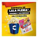 Cupón Cinépolis 2x1 en boletos, crepas, frappés y más en productos Lala Plenia