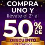 Promoción Price Shoes 28 Aniversario: Segundo a mitad de precio
