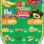 Ofertas S-Mart 3 días de frutas y verduras del 10 al 12 de septiembre 2024