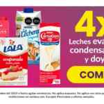 4x3 en leche evaporada y condensada en tiendas Soriana