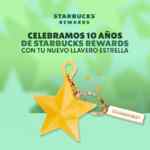 En Starbucks llavero estrella edición especial a la venta este fin de semana