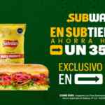 Promo Subway Subtiembre 2024: hasta 35% de descuento pidiendo por la app