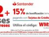 Cupón Walmart de 15% de descuento + 12 msi pagando con Santander