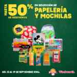 Hasta 50% de descuento en papelería y mochilas en Del Sol y Woolworth