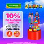 Promoción Juguetirama Bodega Aurrera: 10% de descuento directo comprando $400 o más en juguetería