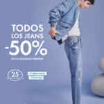 Segundo a mitad de precio en jeans en C&A