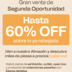Muebles Gaia Venta de Almacén: 60% de descuento adicional a lo ya rebajado