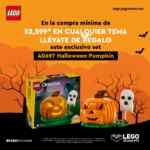 En tiendas LEGO llévate el set Halloween Pumpkin de regalo con compra mínima