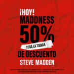 Steve Madden Madness: Toda la tienda a mitad de precio los miércoles y jueves de octubre