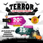 Promos de Terror Panini: 25% de descuento en cómics Marvel y DC y más