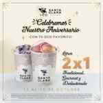 2x1 en litros de helado en Santa Clara hoy por aniversario