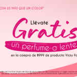 Promoción Vicky Form Mes Rosa: Perfume o lentes de regalo en compras a partir de $999