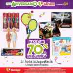 Folleto Soriana fin de semana Aniversario: Hasta 70% de descuento en juguetes y más